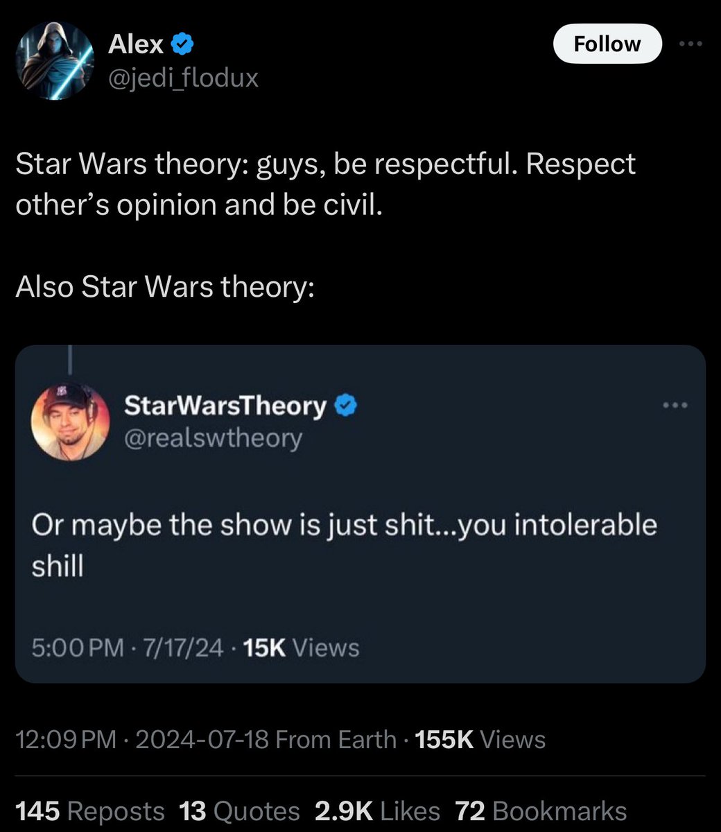 realswtheory's tweet photo. One of the most cowardly things on earth is cropping out context to lie and fit your made up narrative. 
I will always respond to you with the same energy you instigate and attack me with. https://t.co/9fHOlvQIWO