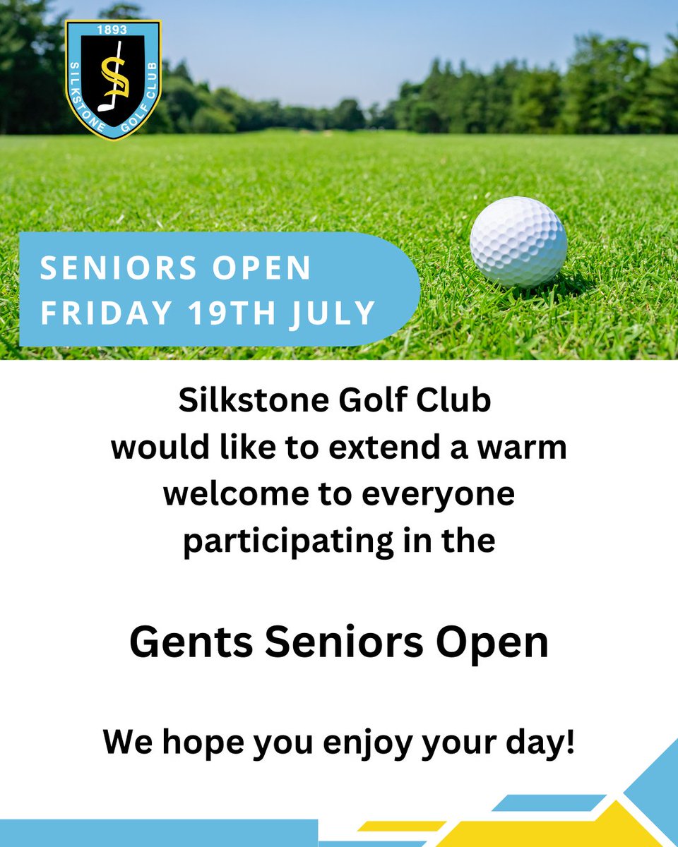 You can now enter for our 2025 Seniors Open which will take place on
Friday 18th July 2025 📷
#golfcourse #nature #fairways #silkstone #Golf #golfopen #golfsocieties #golfing
