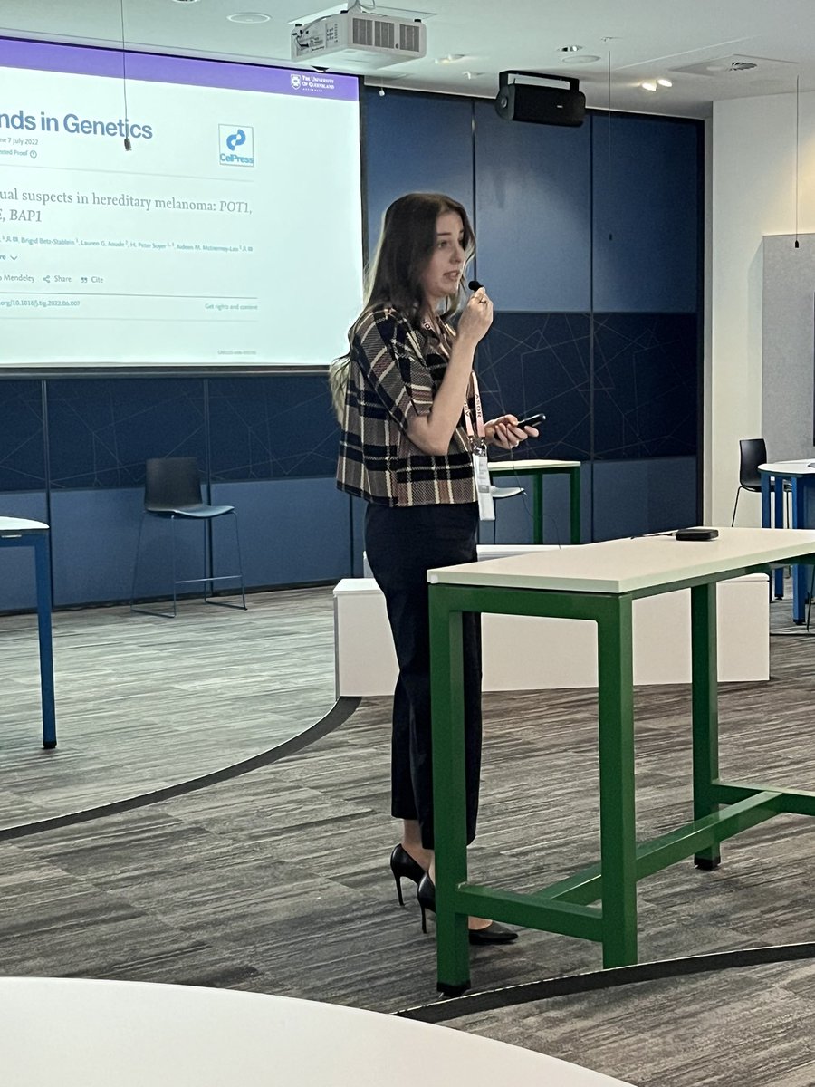 Amcinerneyleo's tweet photo. Congratulations @elliemaas1 on your excellent presentation at #ASDR2024 and drawing attention to the 3D total body imaging phenotype of the ‘unusual suspects’ in familial melanoma #POT1 #POLEGene #BAP1 

👏🧬👏🧬👏

@UQDRC @UQMedicine #FrazerInstUQ @TRI_info https://t.co/5BlOYKEHsr