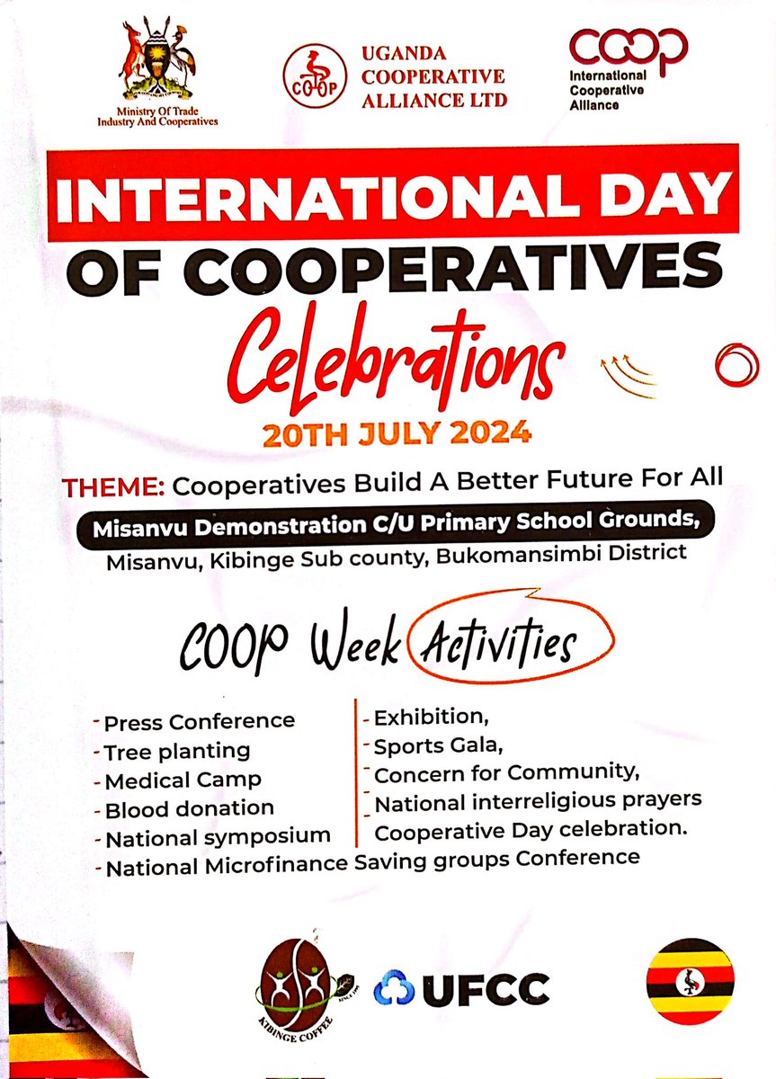 We should embrace the Cooperative Movement as these cooperatives are promoting the culture of savings, Cooperatives also have systems to handle money so government should keep on supporting the Cooperatives