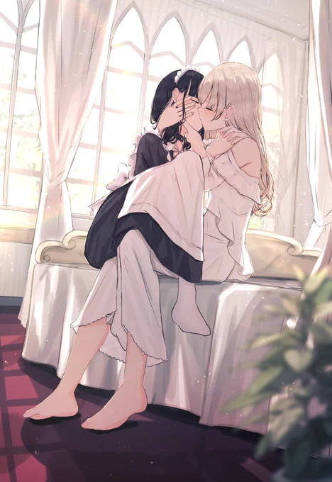 パンがないなら... #創作百合