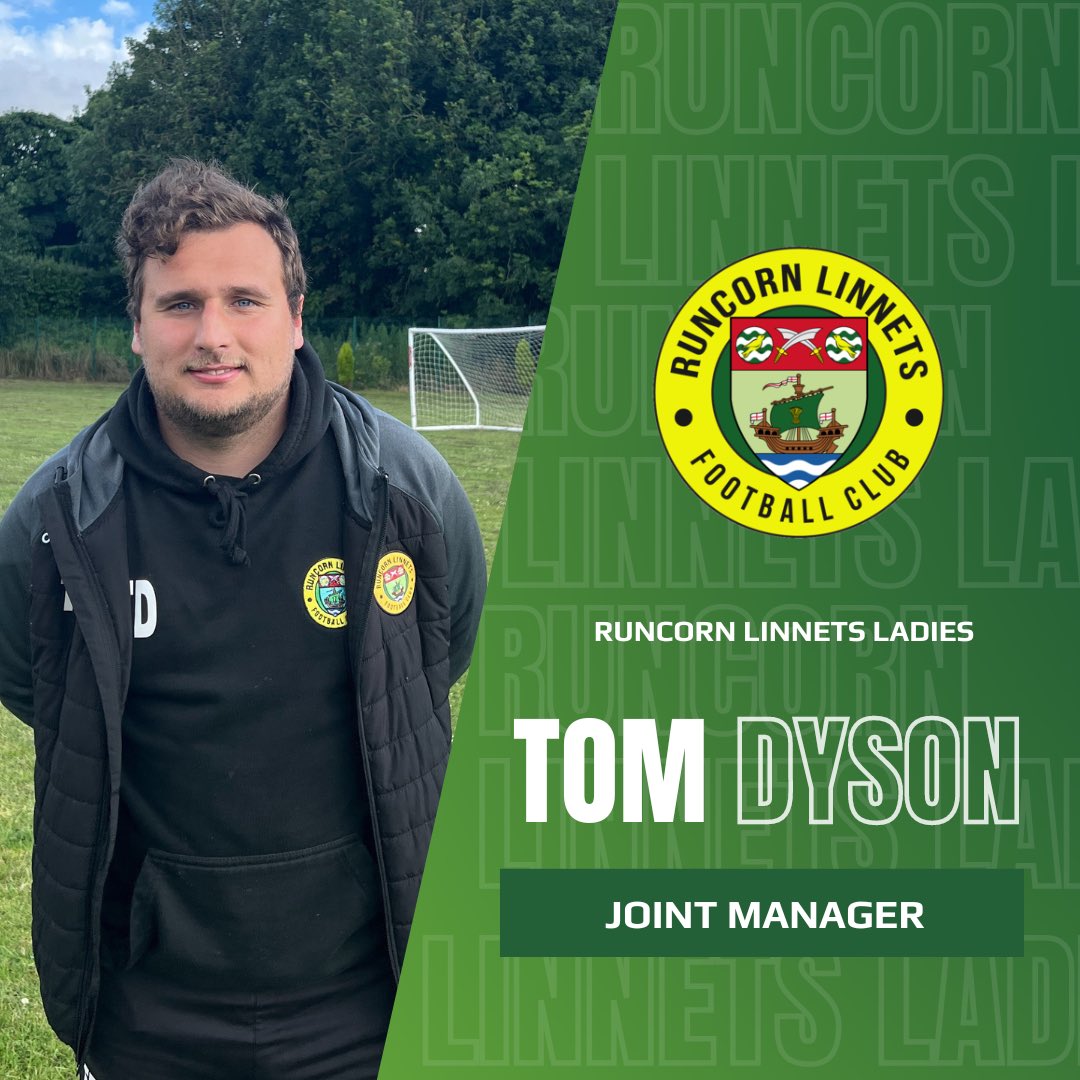 LinnetsLadiesFC's tweet photo. Tom Dyson has been with us for several years now and has stepped up to take the joint manager role for the upcoming season. Tom is an important figure to all of the girls and his expertise and commitment will allow us to continue to grow and succeed as a team!🏆💛💚 https://t.co/MlhJGjBCLt