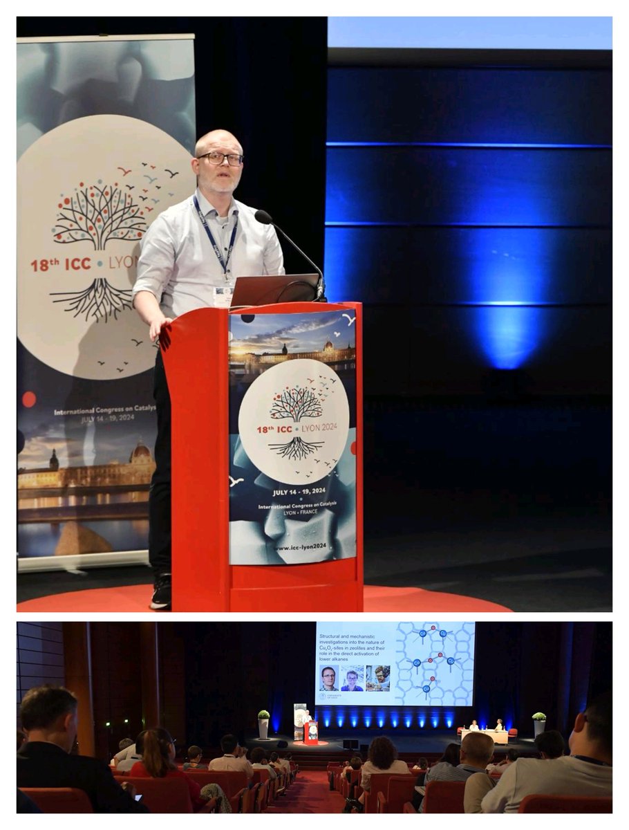 ICCLyon2024 (@icclyon2024) on Twitter photo Very nice lecture by keynote speaker Prof. Stian Svelle on the valorization of C1 molecules!🎉👏🎊 #ICC2024 
Pictures by © Sébastien FERRARO Very nice lecture by keynote speaker Prof. Stian Svelle on the valorization of C1 molecules!🎉👏🎊 #ICC2024 
Pictures by © Sébastien FERRARO