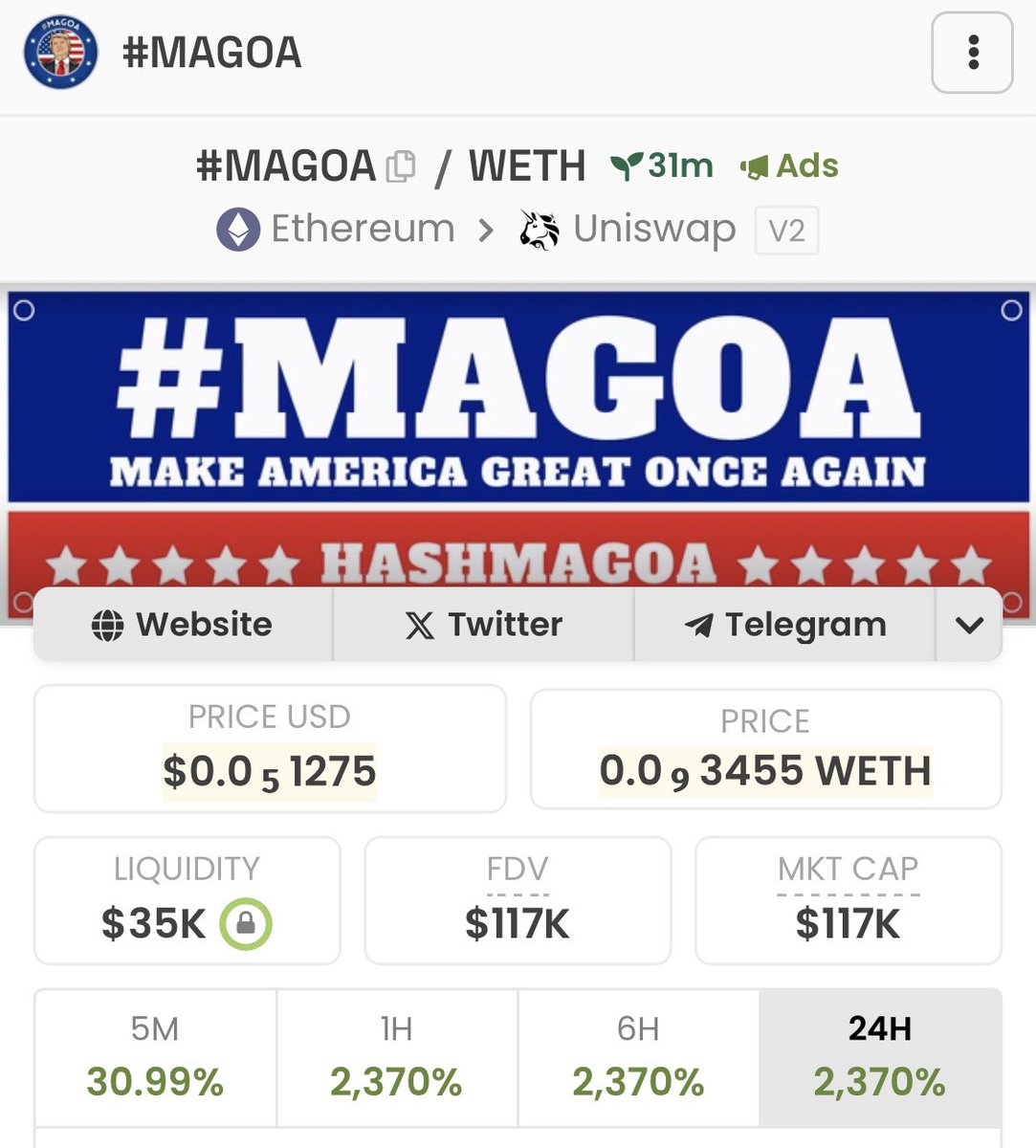 crypto_dig_taro's tweet photo. tg-only call one💎

 Please join us if you like 👍

🟢eth
https://t.co/qwiPXzZxvH https://t.co/ESOAT6i18s