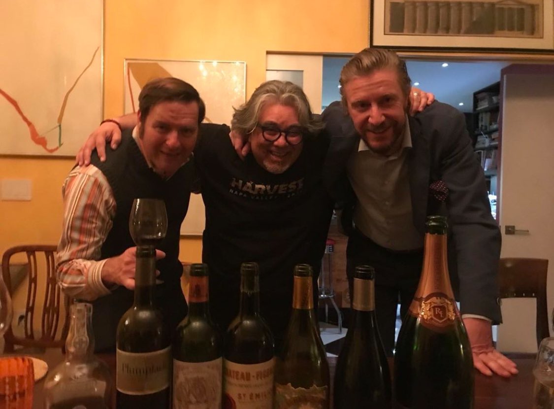 CHARLIEWINES's tweet photo. #ThrowbackThrusday #threeamigos always ready  for wine in any corner  of the world ! #thecellarinthesky #throwbackthursday 
With Alessandro and Chris Another night with so Many wine gems to sip @zingarodilusso @SawyerSommelier #miamitimes #losthreeamigos https://t.co/s3lWxt8czz