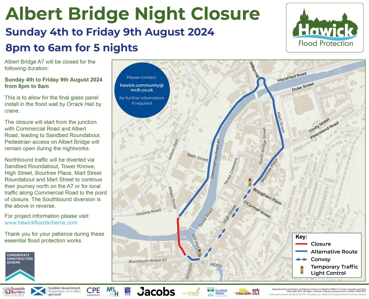 Hawick Flood Protection tweet media