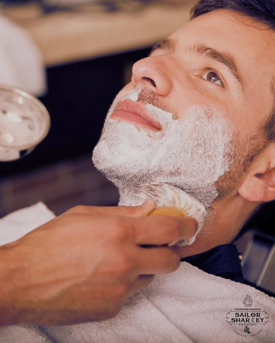 Treat yourself to a Premium Clean Hot Towel Shave

Only €25 (€40 with a Haircut)

Feel like a Champion

Book now on sailorsharkeybarbers.ie