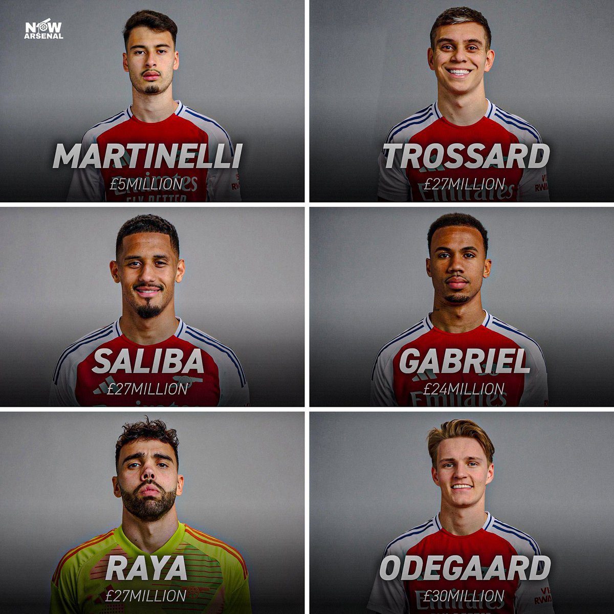 now_arsenaI's tweet photo. The best bargains over recent years in the current Arsenal squad…💰💪🏼

Do you think the club add another bargain signing to the list this summer? https://t.co/Z1xzIf91F7