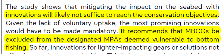 Ocean_Silvia's tweet photo. 📢💦Science is clear, again. 

New #STOA #EP study exploring much-needed alternatives to Mobile Bottom Contacting Gears (MBCG) such as bottom trawling.👉https://t.co/Amu0vaQoP8

Excluding damaging fishing gears from #MPAs is a MUST, NOW #banbottomtrawling #Natura2000 #paperparks https://t.co/JupdbwM8vd