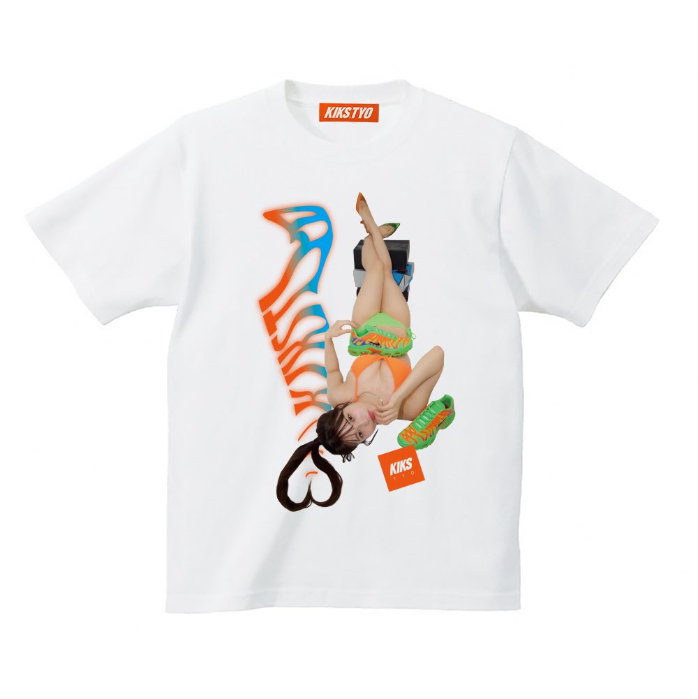 KIKS TYO XL 榎原依那　白色　Tシャツ 楽天市場】kikstyo Tシャツ 予約商品 KIKSTYO Ina Enohara 週刊