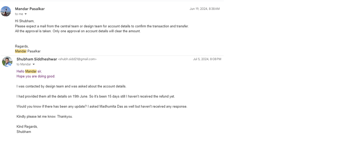shubhsidd's tweet photo. @livspace : Since all the approvals for my refund for PID: 1761715 had been taken and also I was asked about my account details to credit my refund. But its been more than a month, my refund has not been credited. Can you pls let me know wts stopping you now to credit my refund?? https://t.co/kMAwcrTnOT