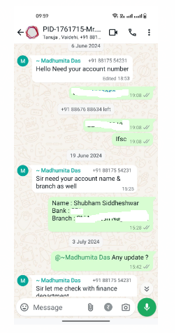 shubhsidd's tweet photo. @livspace : Since all the approvals for my refund for PID: 1761715 had been taken and also I was asked about my account details to credit my refund. But its been more than a month, my refund has not been credited. Can you pls let me know wts stopping you now to credit my refund?? https://t.co/kMAwcrTnOT