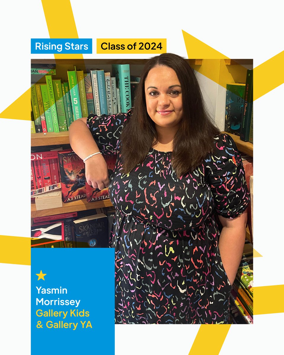 <a href="/amberivatt/">Amber Ivatt</a> <a href="/bonnierbooks_uk/">Bonnier Books UK</a> <a href="/SteveLeard/">Steve Leard</a> @rjamorrell <a href="/bwpublishing/">Black & White</a> Congratulations to our Rising Star @morrisseyyasmin, editorial director at @simonkidsuk (@simonschusteruk) ✨

Discover #TheBooksellerRisingStars 👉 thebookseller.com/rising-stars