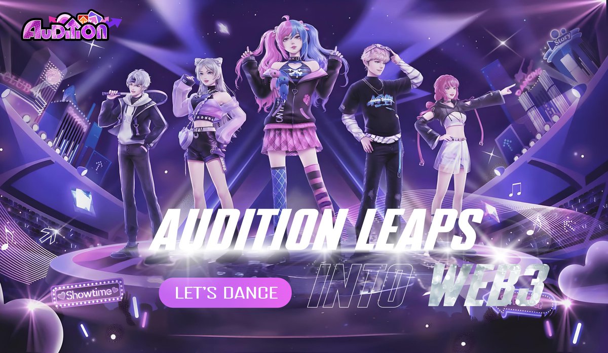Audiera_web3's tweet photo. 🎵💃 Get ready to groove! One of the hottest music and dance games in history - Audition is getting a Web3 makeover! With unique NFTs and innovative tokenomics, who's ready to cha-cha-cha with the new beat? 🕺💃 #AuditionWeb3 #CryptoDance #GameFi https://t.co/j1RZSX8IuN