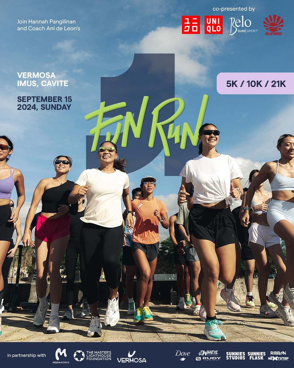 hannahdump_'s tweet photo. JUST ONE FUN RUN 🏃‍♀️🏃‍♂️

"It start with just one: decision, idea, dream, goal, step, run to get one percent better everyday. This can be your ONE."

click link to register: https://t.co/nyY7KkCyq2

#HannahPangilinan https://t.co/MeSTx3H3is