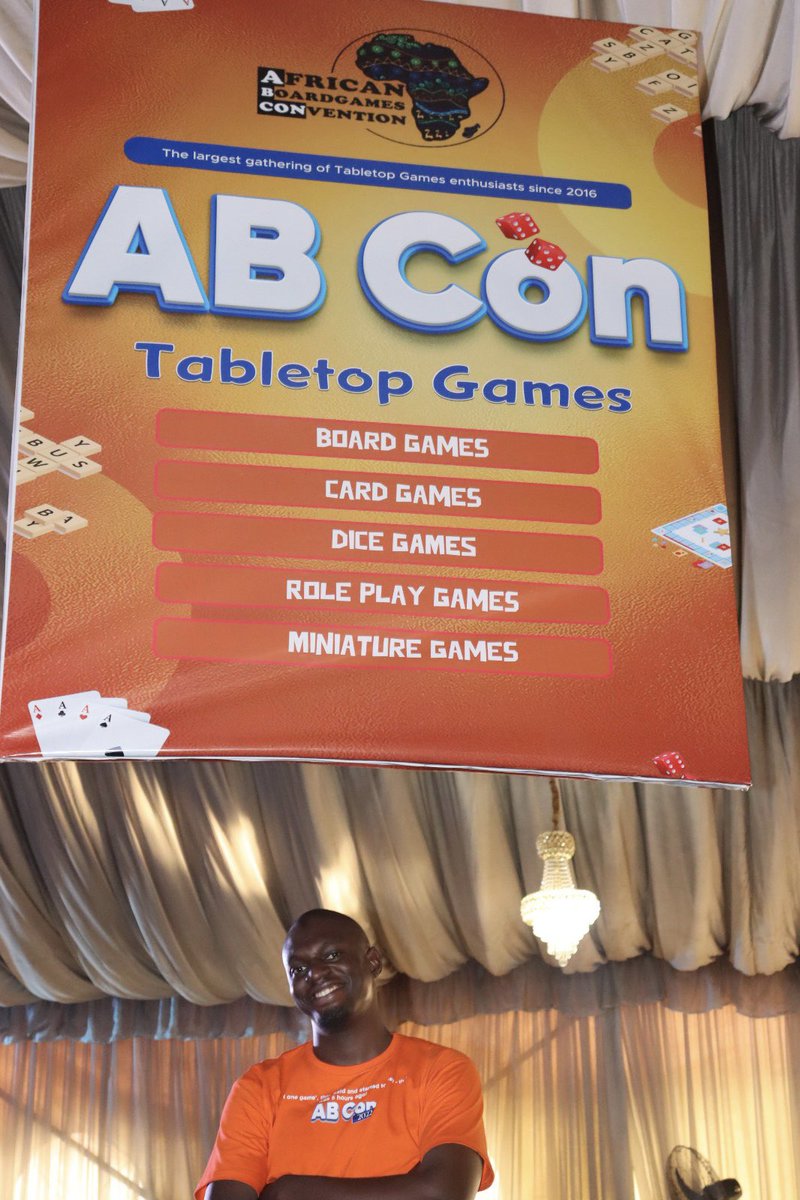 nibcardgames's tweet photo. We are currently running a @Kickstarter campaign to host the 8th edition of our yearly boardgames convention in Nigeria. 

Please back us to reach our goal or help us spread the world 🙏🏽

https://t.co/zmHRsGZewU

#ABCon #Kickstarter https://t.co/jrzdB9Buru