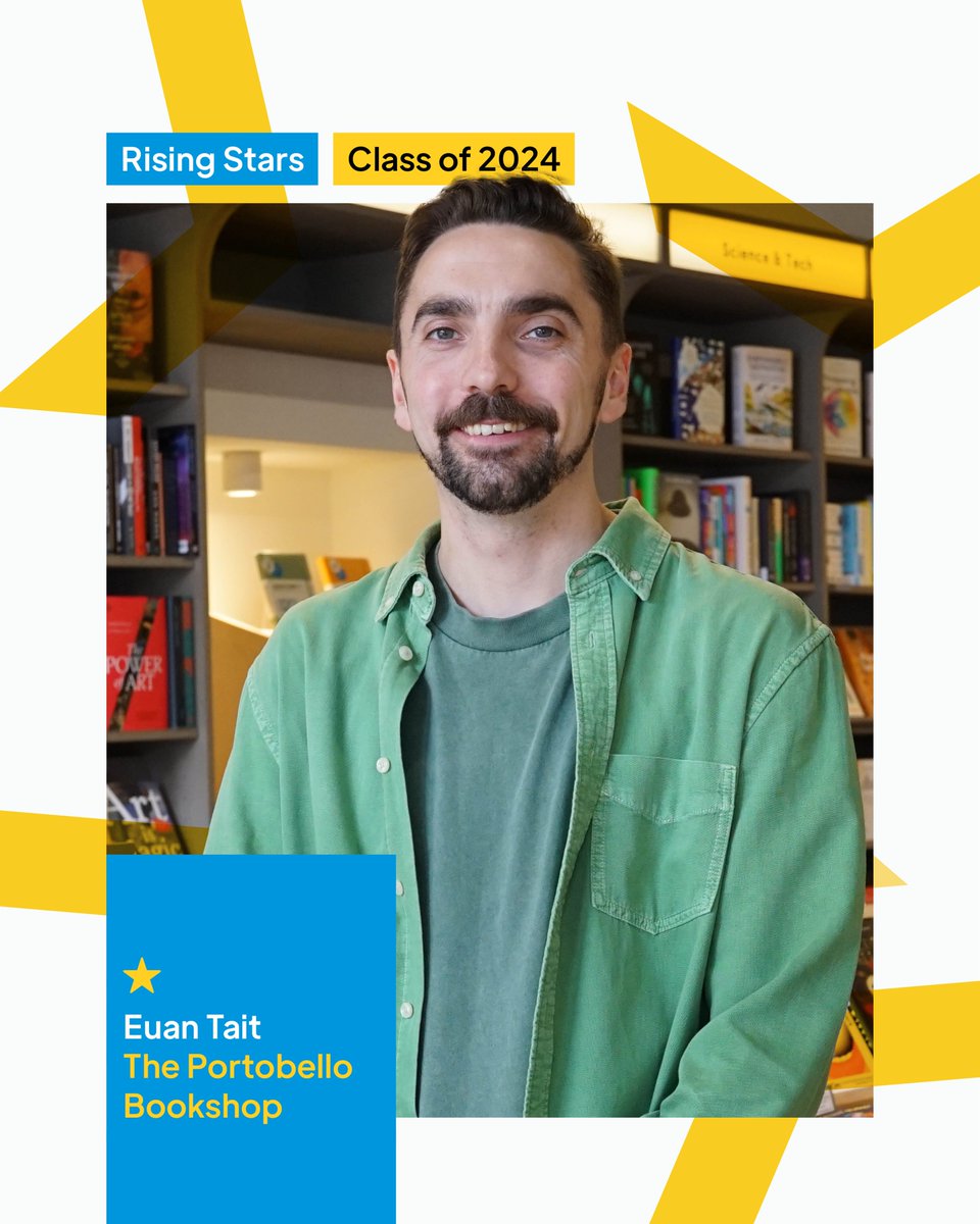 thebookseller's tweet photo. @Rachel_Neely_ @MushensEnt @gyamfia_o @nurnberg_agency @HarperCollinsUK @nationaltrust Congratulations to our Rising Star @taaait, events manager at @portybooks ✨

Discover #TheBooksellerRisingStars 👉https://t.co/RJ960f8auT https://t.co/npiOMmowoQ
