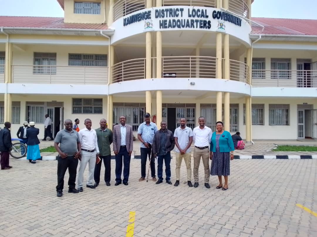 Kamwenge district  hosts team from Bundibujo and Ntoroko district  leaders and technocrats for benchmarking on sanitation and hygiene ordinnce formulation and water facility management
