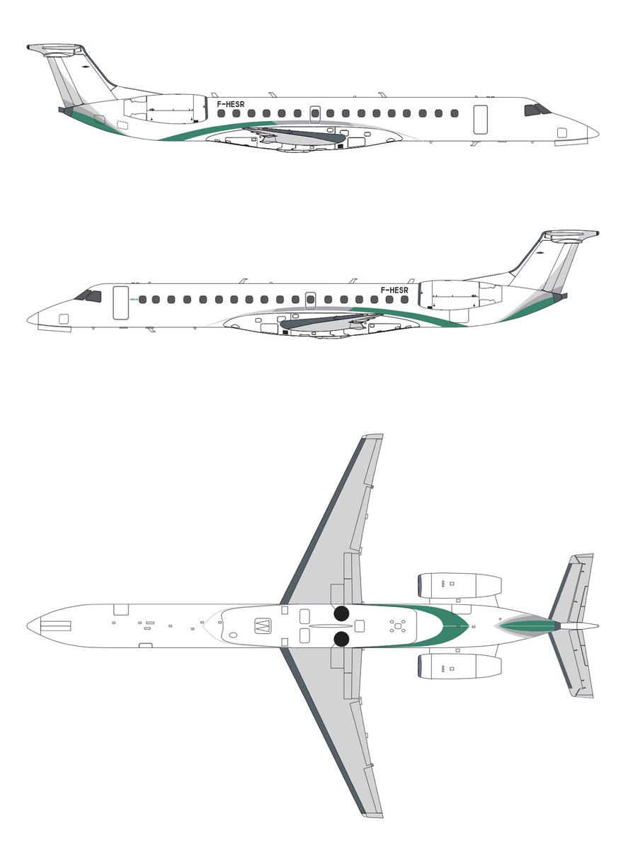 lucchaissac's tweet photo. It's always amazing to see with my own eyes the livery I designed a while back for Amelia in real life ✈️ As a big fan of airplanes, I had a blast working on the brand with @DamienDacosta and @ThomasDimajo ✨

[bad picture I took weeks ago + original design on a smaller plane ✈️] https://t.co/Irs5jP0dwc