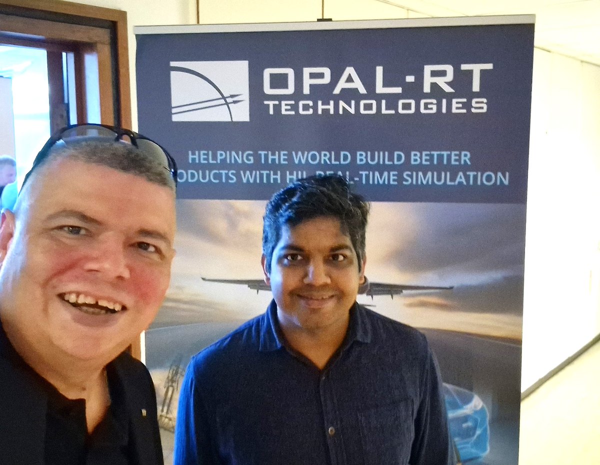 fglongatt's tweet photo. (19th July 2024) I just landed here at Imperial College London for the amazing event organized by the friends of OPAL-RT TECHNOLOGIES. It is very nice to see so many amazing people and meet new friends!
#fglongatt #fglongattLife #digitalrealtimesimulation #opalrt #networking https://t.co/vgiott2916