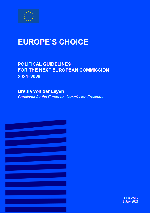 RobertFinger1's tweet photo. What direction for EU's agricultural policy?

Insights from the 'Political Guidelines for the next European Commission 2024-2029' by Ursula von der Leyen

https://t.co/WGYVUCklVZ https://t.co/TsHs4IJ916