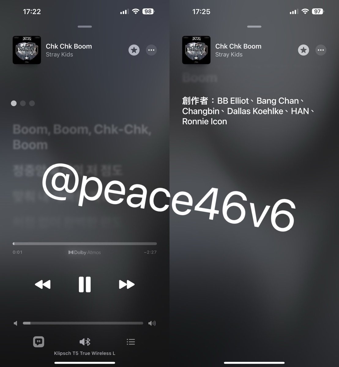 peace46v6's tweet photo. Apple Music
7.19 17:00(KST)🩵

#StrayKids #스트레이키즈
#ATE
#ChkChkBoom
#ChkChkBoom_BurningTime
#StrayKidsComeback
#YouMakeStrayKidsStay https://t.co/HBT9mUgSCp