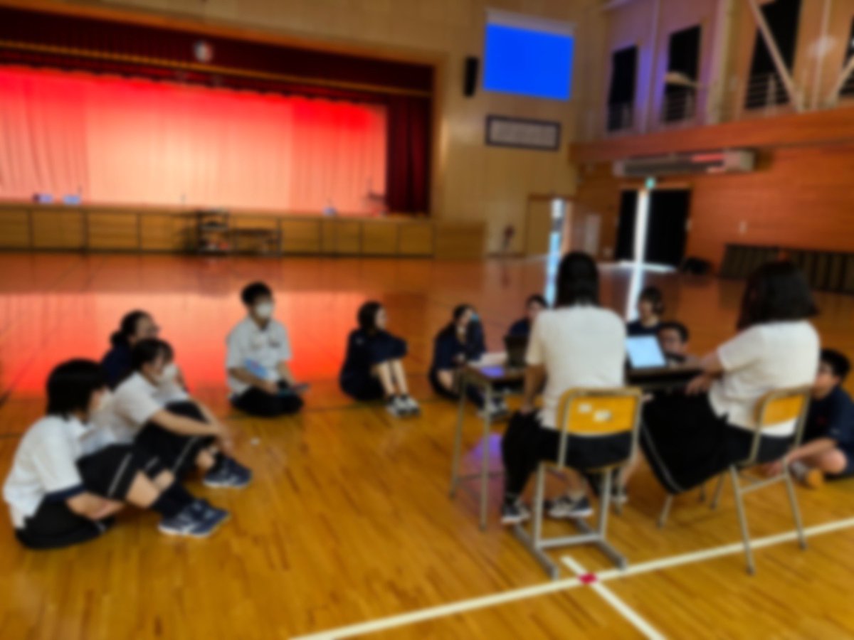 【明日・明後日は学院祭🍧】
死ぬほど湿気って暑い日が続いてますが、明日、明後日は本校学院祭です🎋🍉

明日は関係者のみの公開となりますが、明後日は一般公開です！
演劇部の本番は明日！