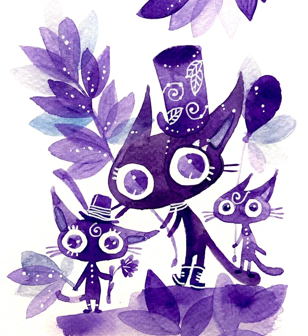 ということで、温泉シャークが観れなかった本日は、もう、ひたすらお絵描きしてました。てへぺろ 今から、親の介護行ってきます。にゃん 
