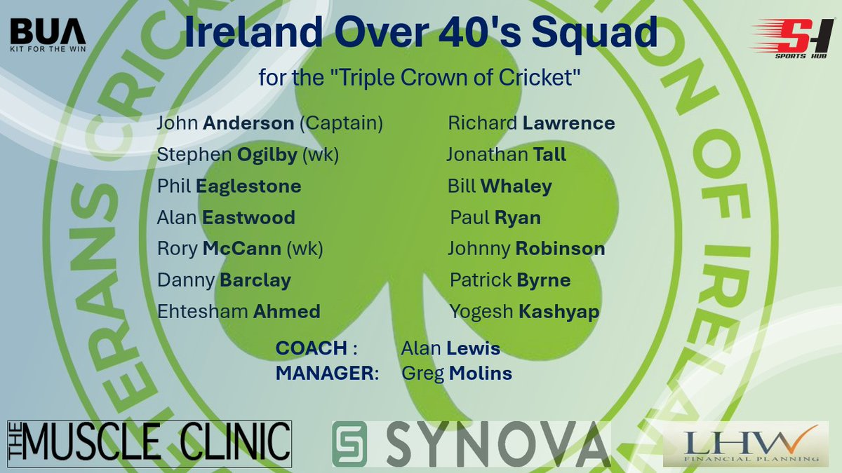 Veterans Cricket Association of Ireland tweet media