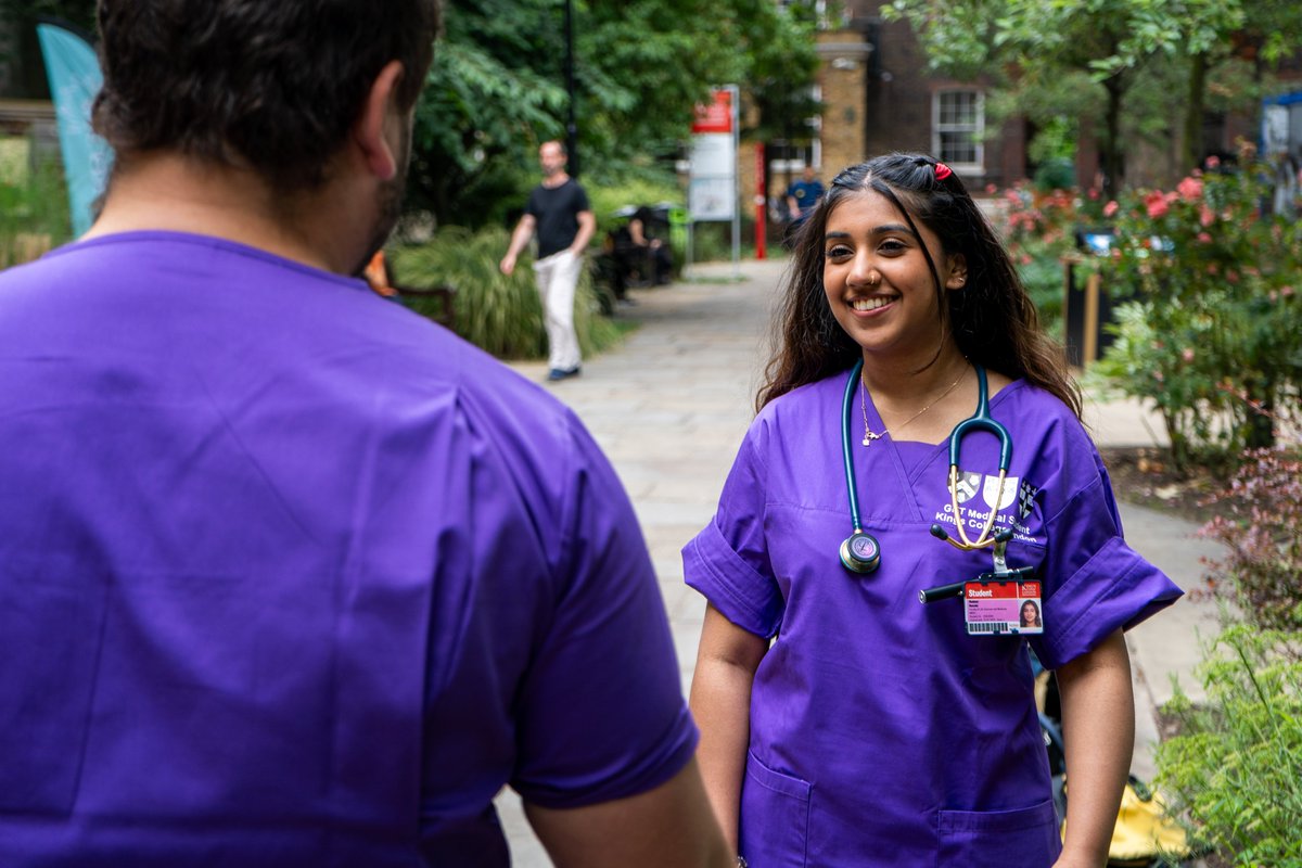 kingsmedicine's tweet photo. We are delighted to announce the launch of our new GKT School of Medical Education branded scrubs! 🥳

Launching in the 2024/25 academic year, we hope the scrubs will foster a sense of belonging and community, as well as making it easier to identify our students https://t.co/5tq6gz3Kfv