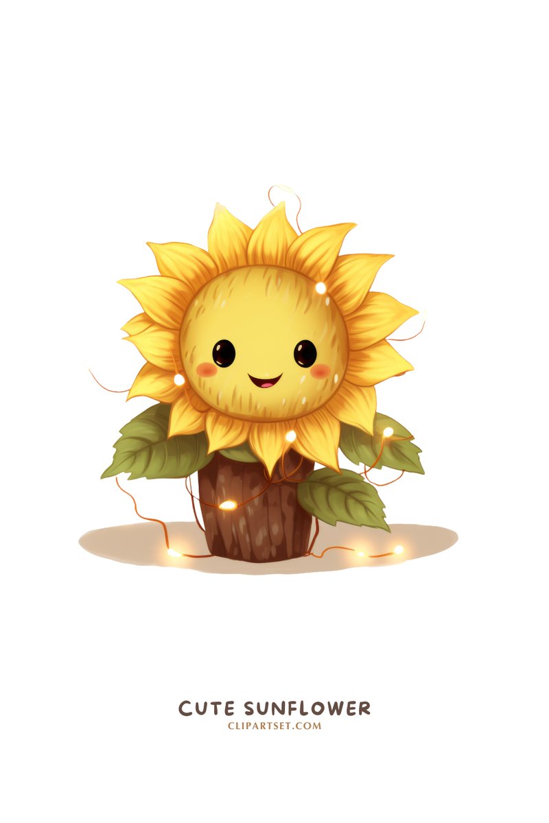 clipartset's tweet image. Brighten up your designs with our Cute Sunflower Clipart! 300 DPI Transparent PNG files, sized 4096 x 4096 pixels. 🌼✨

Shop Now: clipartset.com/products/cute-…

#Sunflower #SpringDesign #Clipart #YellowFlowers #FlowerArt #DesignResources #DigitalArt #GraphicDesign #PNGFiles