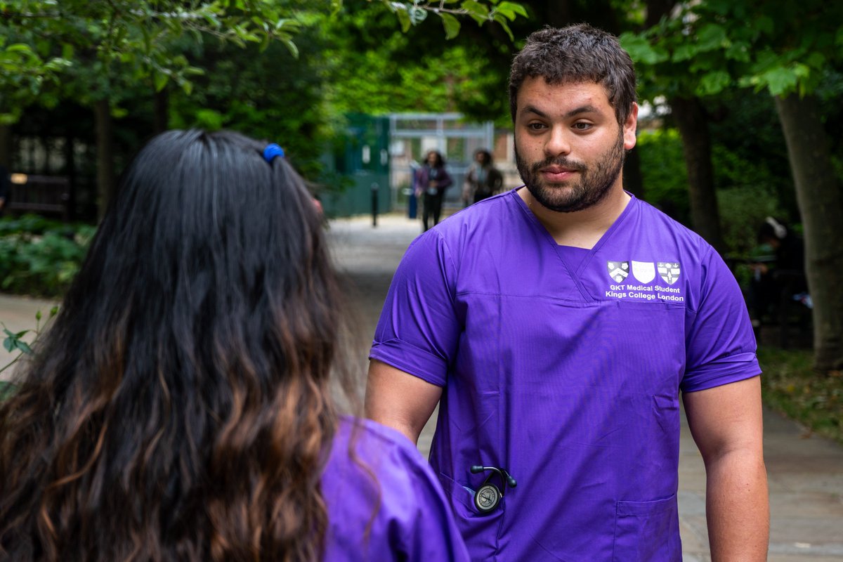 kingsmedicine's tweet photo. We are delighted to announce the launch of our new GKT School of Medical Education branded scrubs! 🥳

Launching in the 2024/25 academic year, we hope the scrubs will foster a sense of belonging and community, as well as making it easier to identify our students https://t.co/5tq6gz3Kfv