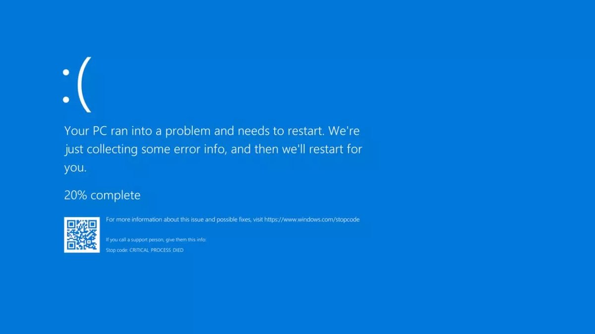 World Wide #Bsod hitting thousands of computers! This is madness