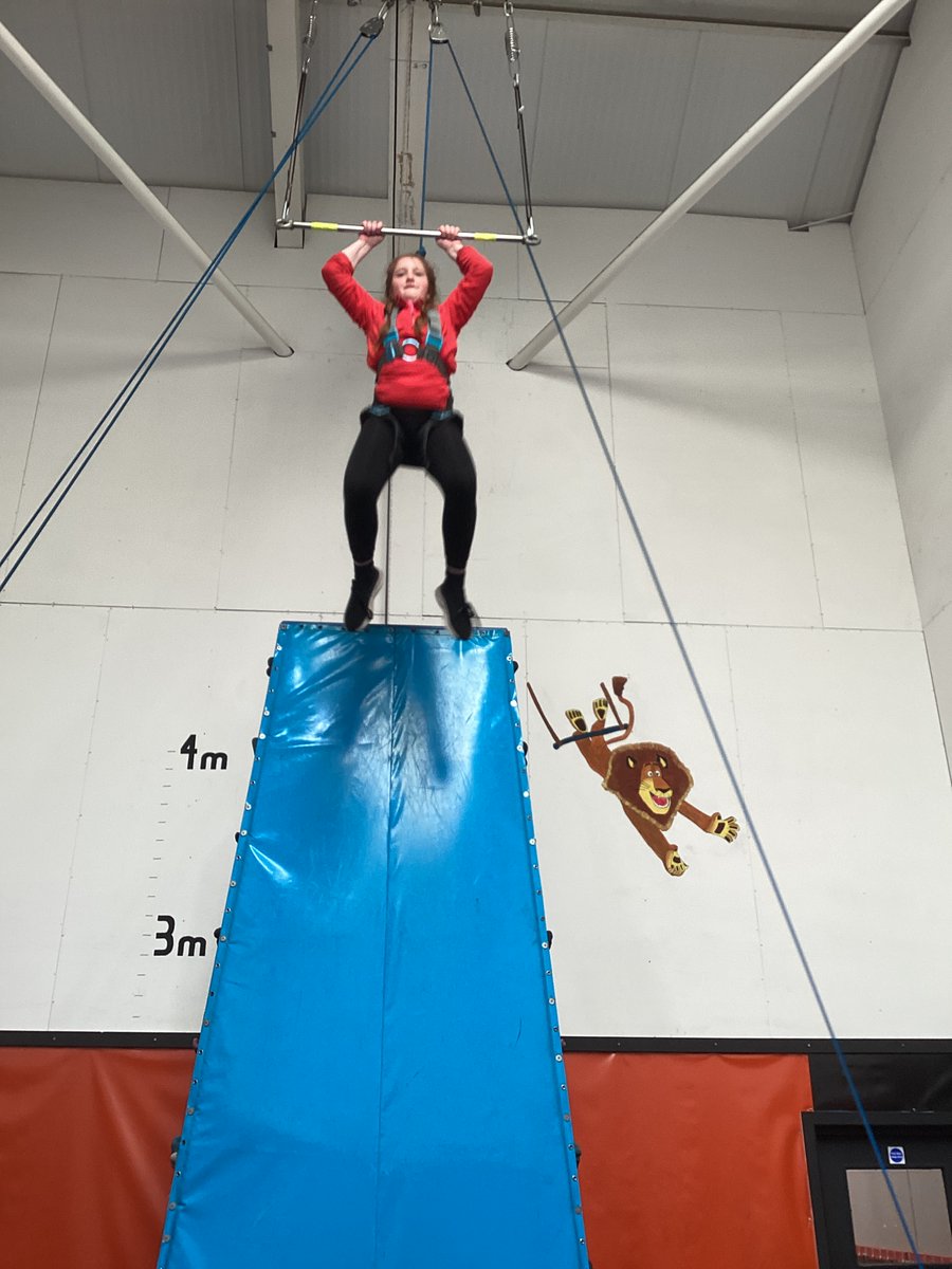 It’s  trapeze time ….  hanging  around!  [1]