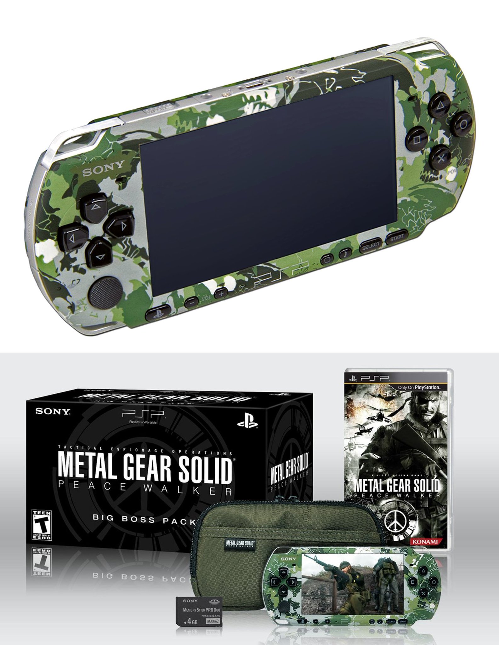 Obsolete Sony on X: &ldquo;PSP-3000 Metal Gear Solid Peace Walker Big 