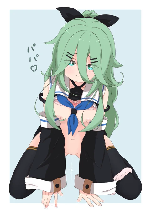 #KENZEN絵の後に同じ子がどエロいことしてる絵