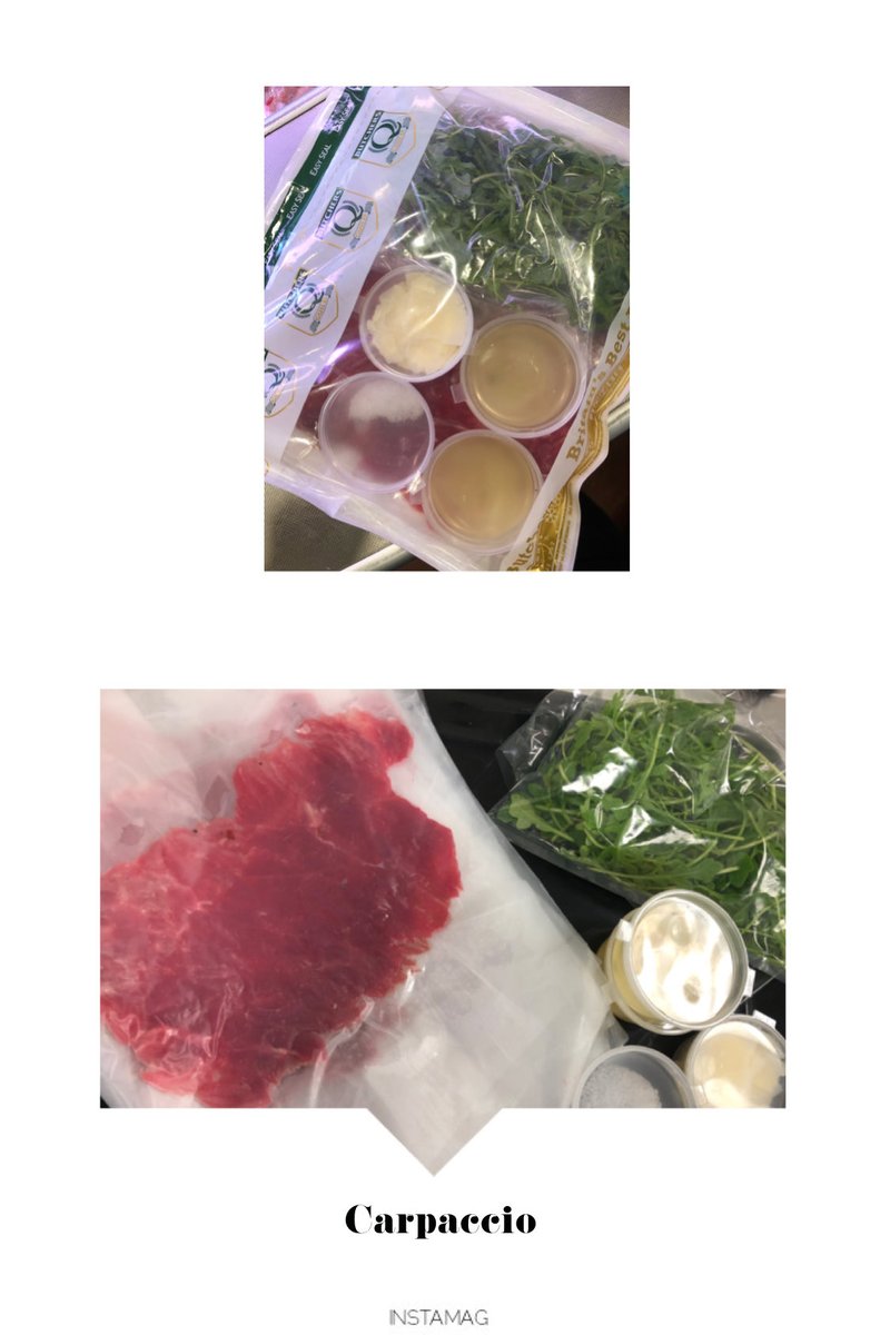 Thé Butchers wife DiamondAward Carpaccio…Happy Customer!