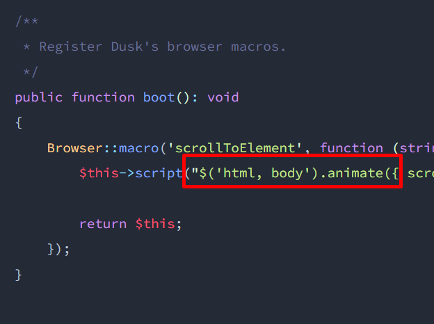 MrPunyapal's tweet image. jQuery 👀 (In laravel documentation)

#readLaravelDocs