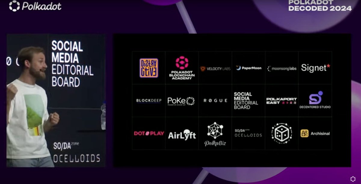 airlyftone's tweet photo. You know you're on the right track when you see your name in the keynote by @bjornwgnr 

AirLyft will soon become one of the easiest platforms out there for Asset Hub based rewards &amp; Substrate quests.

Don't Airdrop, AirLyft. https://t.co/FiHa3vhNkv