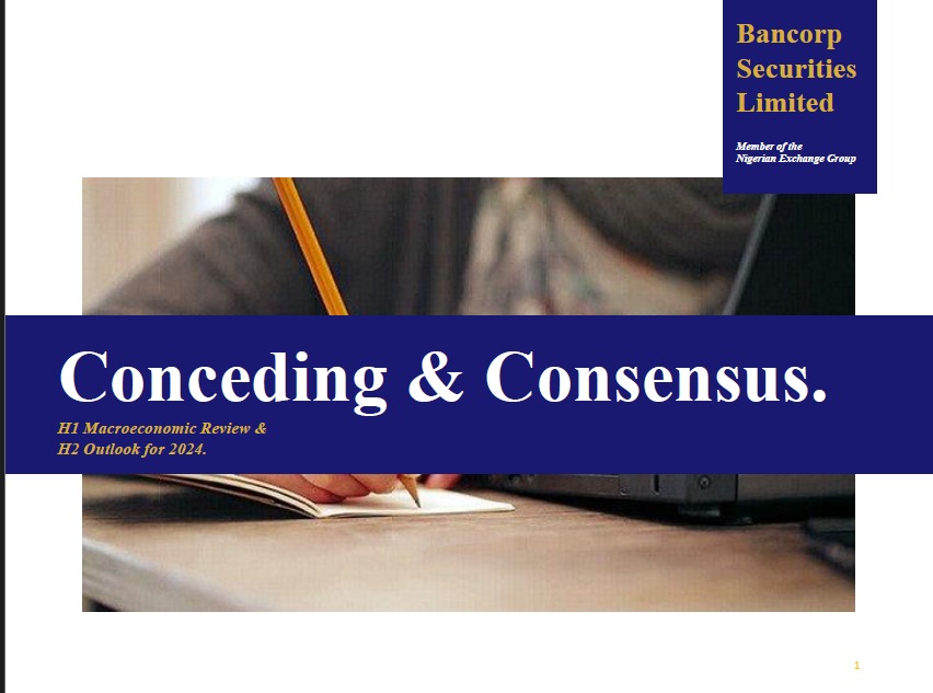 Bancorp_BSL's tweet photo. "Conceding &amp; Consensus."
H1 Macroeconomic Review &amp; H2 Outlook for 2024.*

... as advanced economies show slight growth and significant inflation reduction due to strong consumer spending and effective monetary policies, while emerging markets face slower growth https://t.co/5o8GpMIZUY