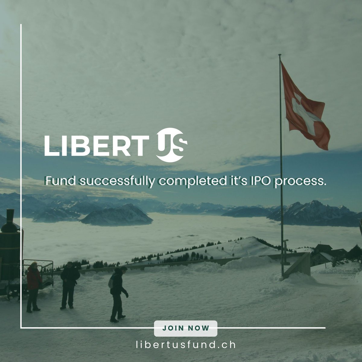 We are thrilled to announce that LibertUS Fund has completed its IPO!

Thank you to our team, investors, and supporters for making this possible.

This marks a major milestone in our journey towards financial growth.

#LibertUSFund #IPO #FinancialEmpowerment #MilestoneAchieved