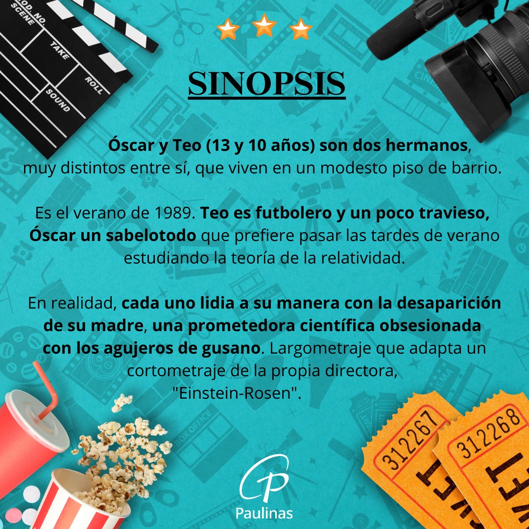 PaulinasGranada's tweet photo. ¡Y ya estamos a viernes!😃
Nuestra recomendación semanal del #Viernesdepelícula hoy es "¡SALTA! Viajar en el tiempo, un juego de niños".

Esta película es una #comediafamiliar española muy divertida, que hará pasar un buen rato a toda la familia. https://t.co/R21RHofpSZ