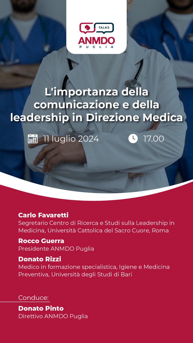 Leadership Medicina tweet media