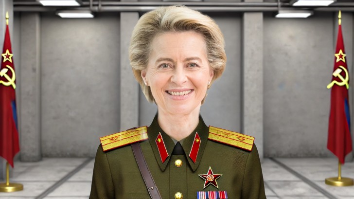 Achgut_com's tweet photo. Der Fünfjahrplan der Präsidentin Ursula
Mag sich Anspruch und Auftritt der EU-Kommissionspräsidentin auch immer mehr einer königlichen Herrscherin angleichen, die Vorstellung ihres Fünfjahrplanes weckte auch andere Assoziationen. https://t.co/mfIrzP5AKQ

#Ursula #vonderLeyen #EURO2024 #Plan #Planwirtschaft #Verantwortung