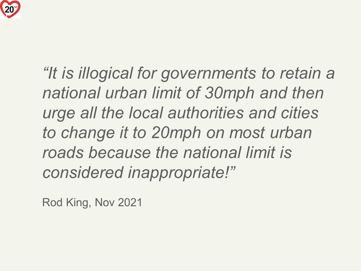 20splentyforus's tweet photo. Currently 30 million people in UK live in authorities that have rejected a 30mph default as not-fit-for purpose and have set 20mph for most urban/village roads. It's time to accept that the 30mph national default is no longer national and simply a legacy from olden days. https://t.co/CR3JefhO5e