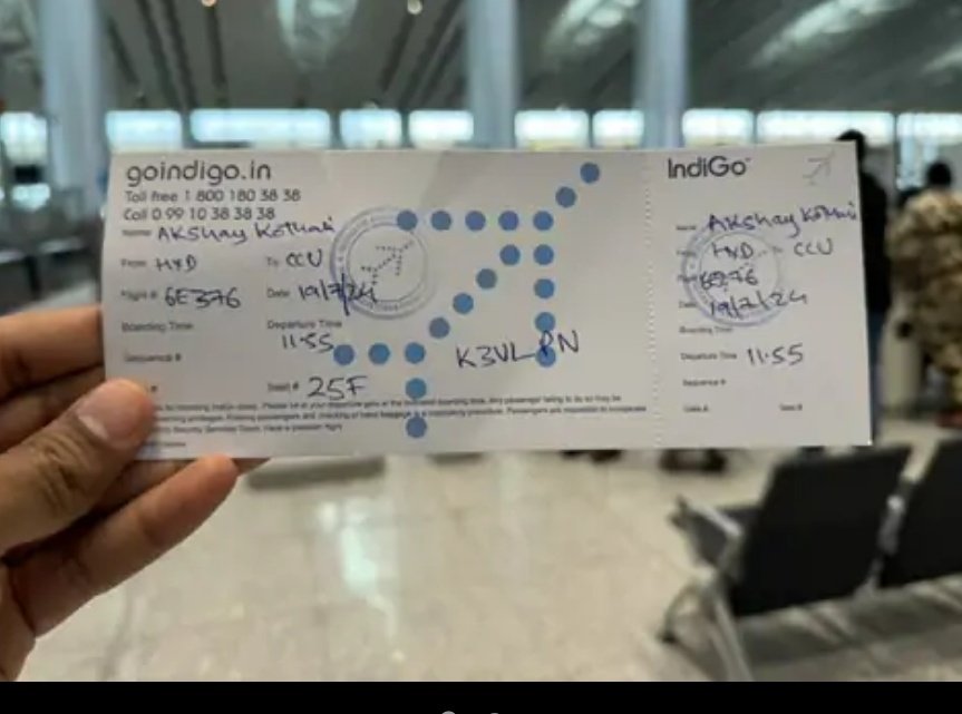 RiturajVai15435's tweet photo. Hand-written boarding passes are being given to passengers. After Microsoft's technical problem, passengers are being given hand-written boarding passes. An X user shared its picture on the social media platform. #DelhiAirport #Microsoft #cyberattack #crowdstrick #Windows11 https://t.co/OkZOt3E5Sf
