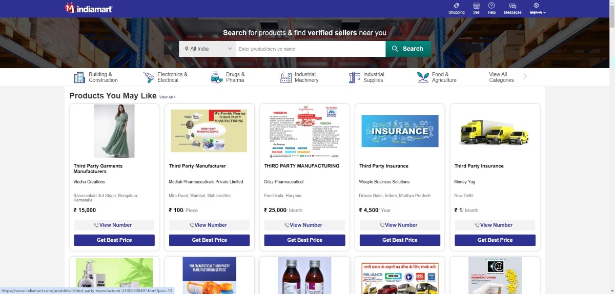 TestcooBService's tweet photo. India is becoming a global manufacturing hub across the world, however, many buyers overseas find it challenging to dig up reliable and trustworthy wholesale suppliers or manufacturers in India.
Learn more to discover how to find a supplier in India: https://t.co/MM98Gdi6FX https://t.co/nAK5GTDh8m