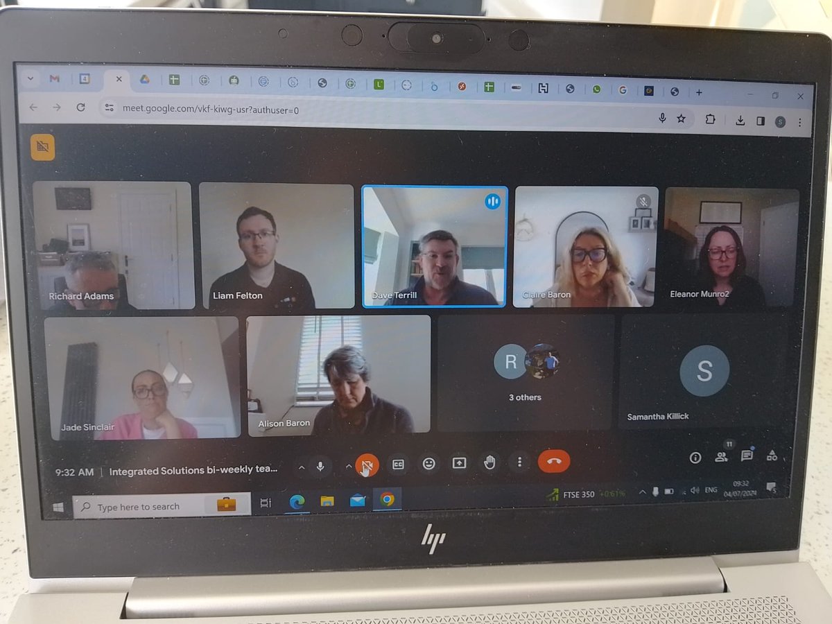 Teamwork makes the dream work. Every other week, our team meets virtually to discuss common challenges and opportunities faced by our housing provider customers. This helps us stay ahead and strengthen our support. #teamwork #ukhousing #procurement