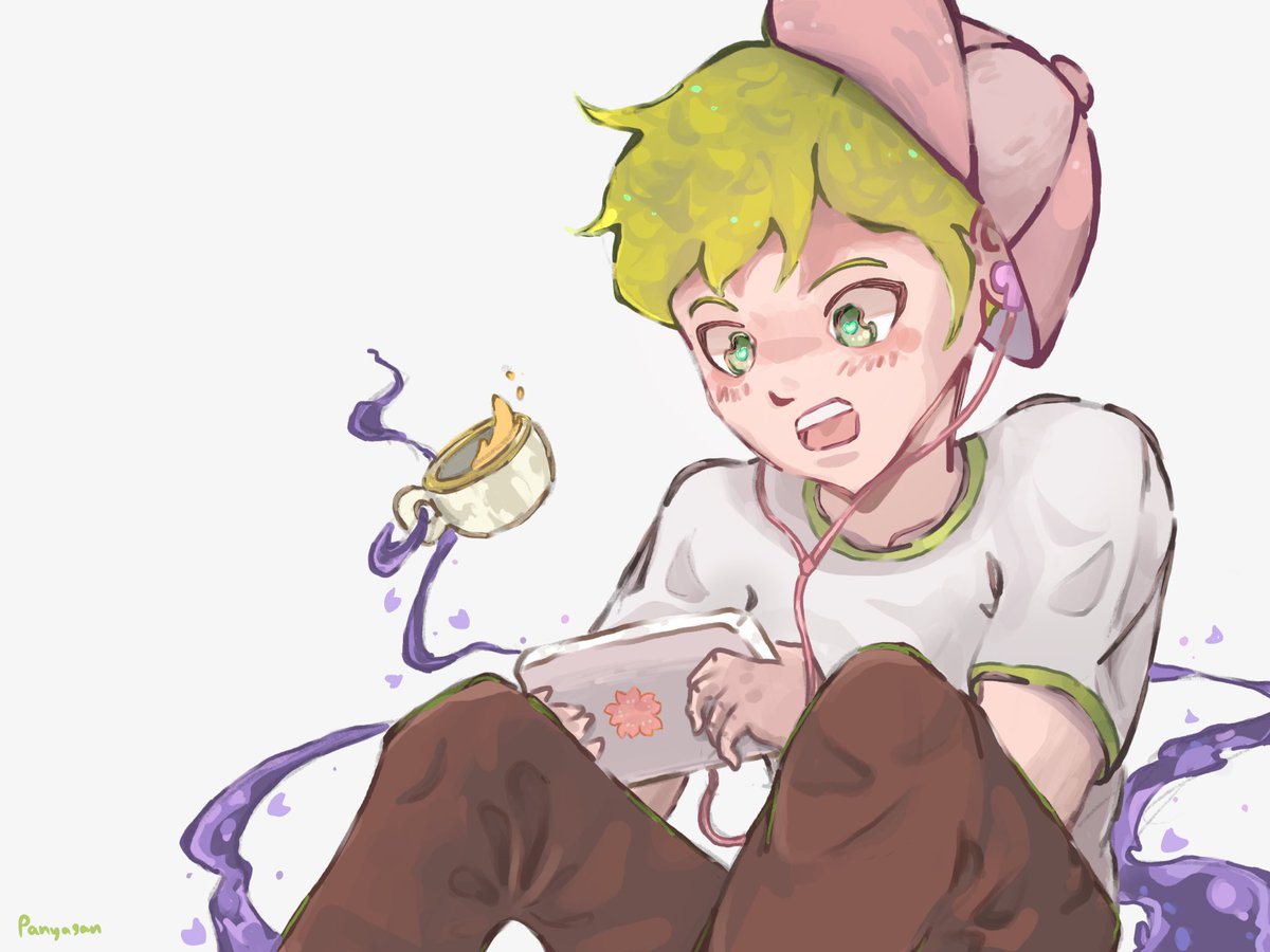 The first time I drew a boy for Sticky Gang 🍀