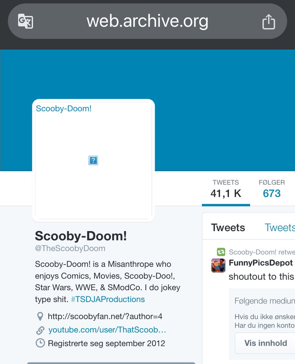 SpiderScooby's tweet photo. @TheScoobyDoom This one? https://t.co/jJyL5EDs2v https://t.co/ktOQhJAp5A